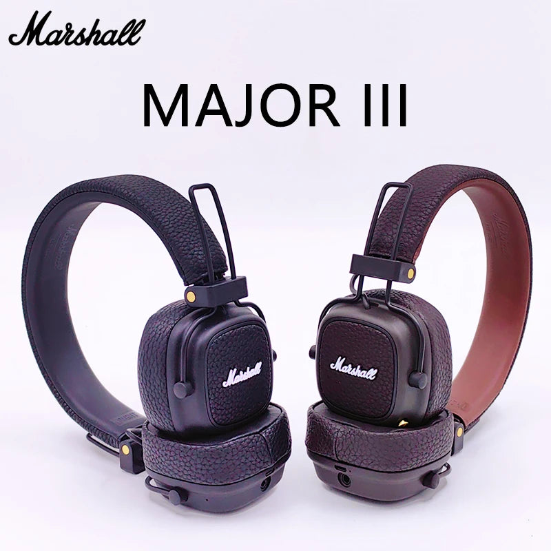 Marshall Major III Bluetooth 新品 Marshall MAJOR III Brown Bluetooth Wireless Brown Good | eBay